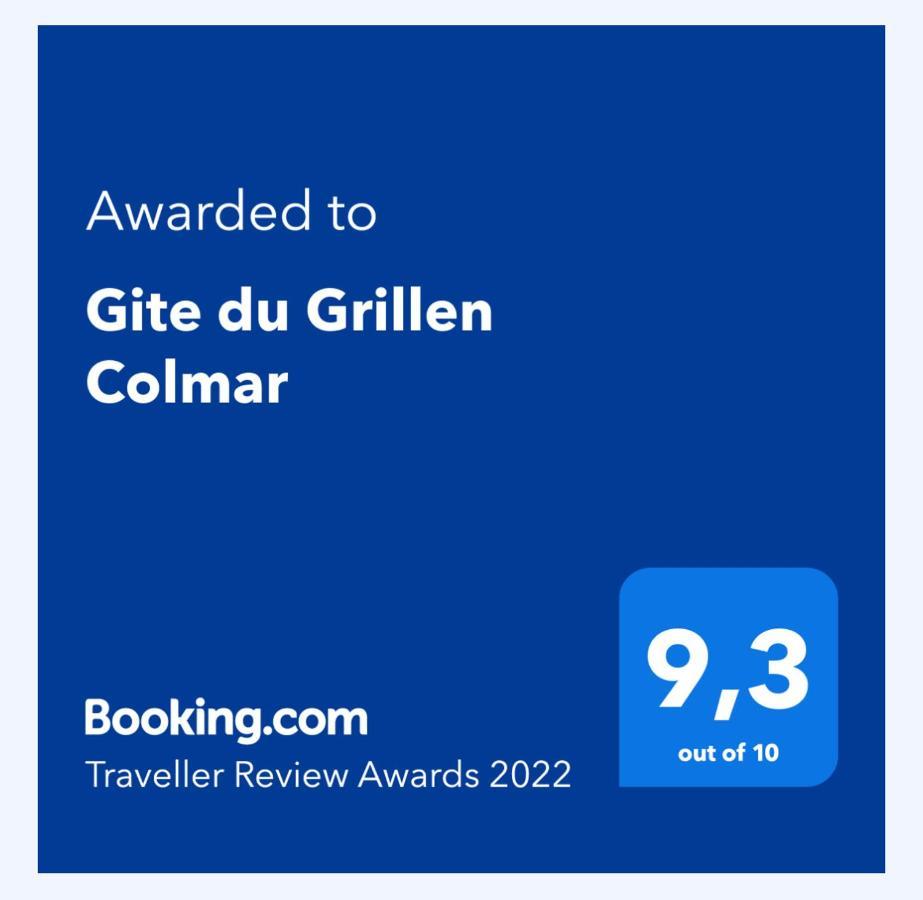 Gite Du Grillen Colmar Eksteriør bilde